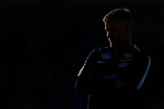 Ole Gunnar Solskjær, manager of Molde