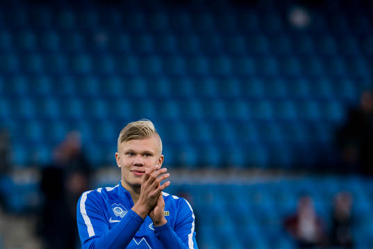 Erling Braut Haaland of Molde
