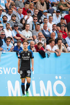IFK Göteborgs August Erlingmark deppar