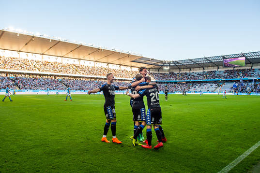 IFK Göteborgs Gustav Engvall, August Erlingmark och Elias
