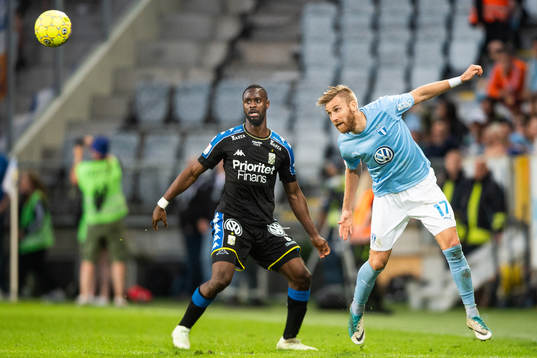 IFK Göteborgs Vajebah Kaliefah Sakor och Malmö FFs Rasmus