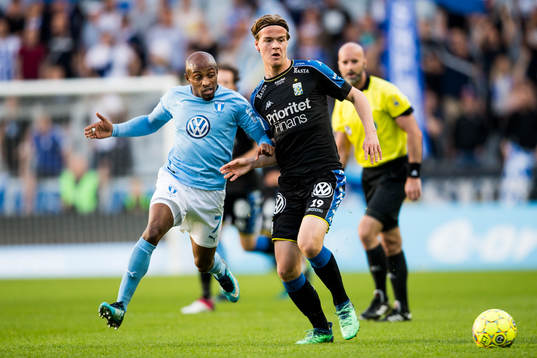 Malmö FFs Fouad Bachirou och IFK Göteborgs August