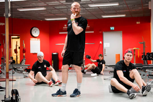 Kim Rosdahl, Jens Olsson, Emil Molin och