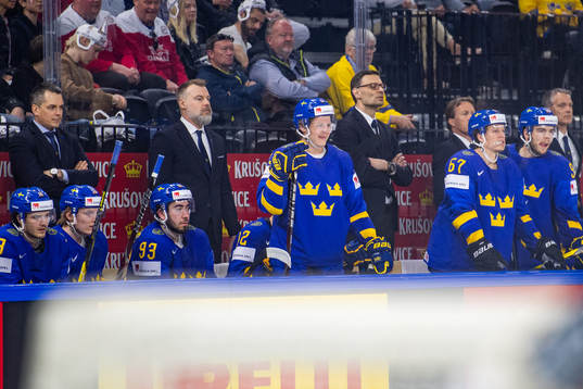 Sveriges assisterande tränare Thomas Montén,