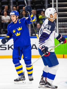 Sveriges Mikael Backlund jublar