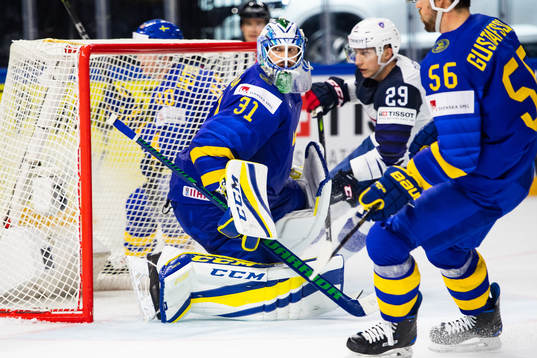 Sveriges målvakt Anders Nilsson