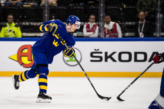 Sveriges Elias Pettersson gör 4-0