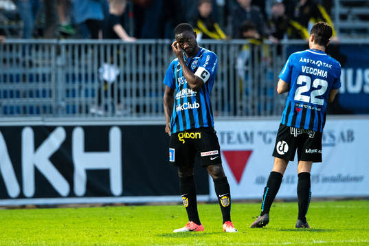 Sirius Moses Ogbu och Stefano Vecchia deppar