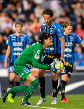 Sirius målvakt Karim Fegrouch