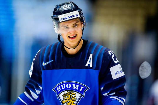 Sebastian Aho of Finland