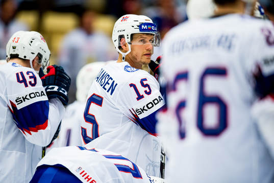 Tommy Kristiansen of Norway looks dejected