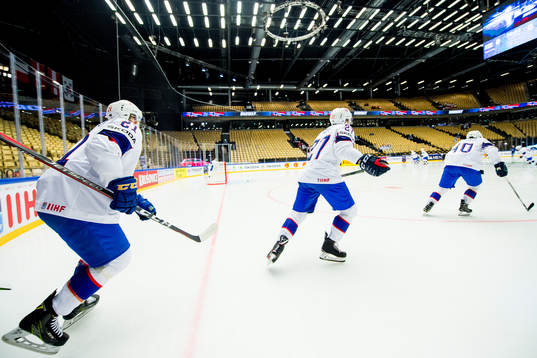Steffen Thoresen, Ludvig Hoff and Ken Andre Olimb of Norway