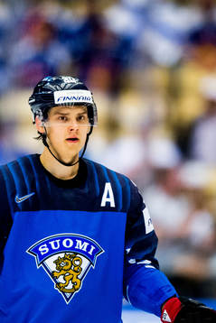 Sebastian Aho of Finland
