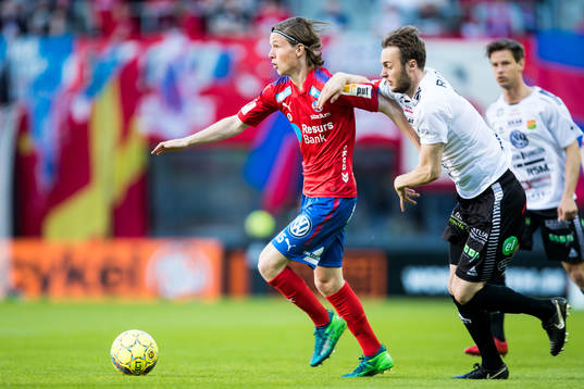 Helsingborgs Max Svensson och GAIS Niklas Olsson
