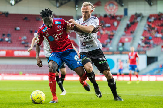 Helsingborgs Mamudu Moro och GAIS Niclas Andersén