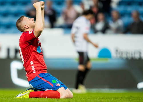 Helsingborgs Darijan Bojanic jublar