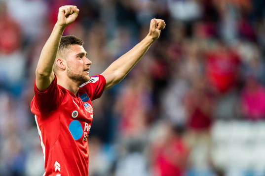 Helsingborgs Mattias Almeida Sundell jublar