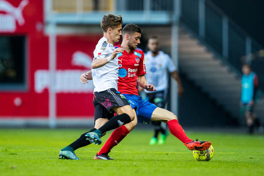 GAIS Erik Westermark och Helsingborgs Mattias Almeida