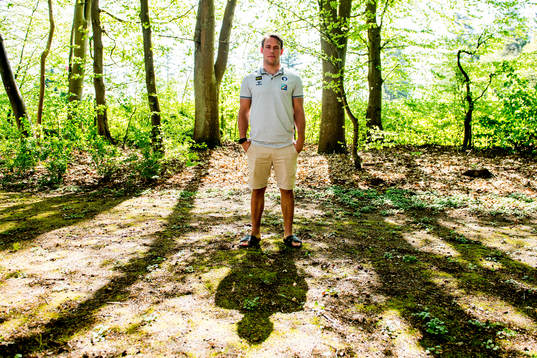 Tobias Lindström of Norway poses for a portrait