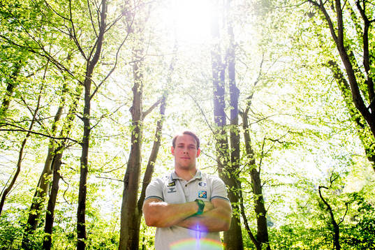 Tobias Lindström of Norway poses for a portrait