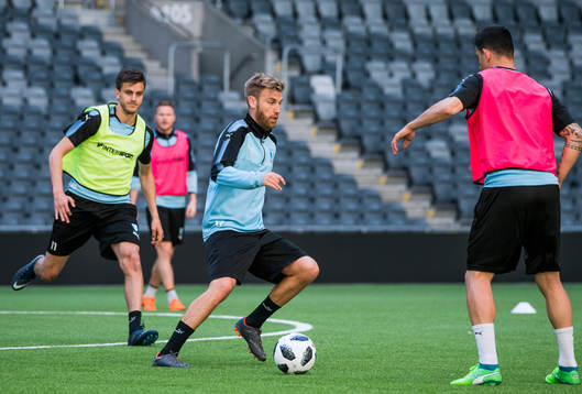 Alexander Jeremejeff, Rasmus Bengtsson och Behrang Safari