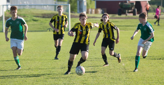 i matchen för pojkar födda 2003 mellan IFK Hässleholm