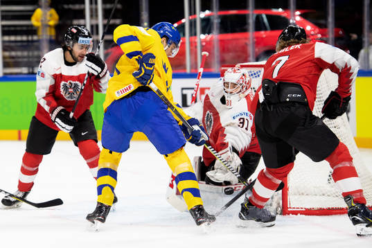 Sveriges Magnus Pääjärvi-Svensson oroar framför