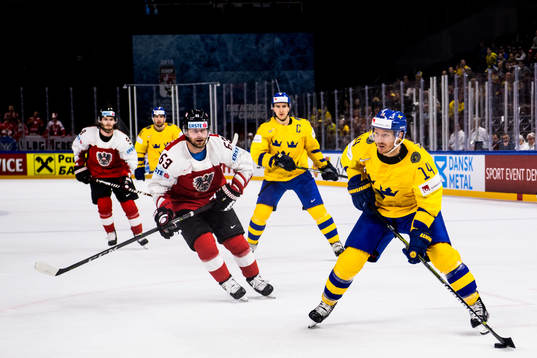 Sveriges Gustav Nyquist och Österrikes Markus Schlacher
