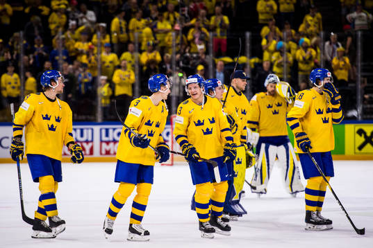 Sveriges John Klingberg och Mattias Janmark