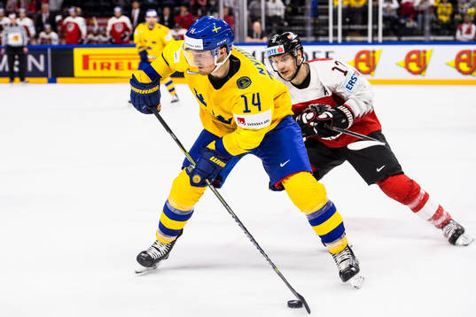 Sveriges Gustav Nyquist och Österrikes Manuel Ganahl