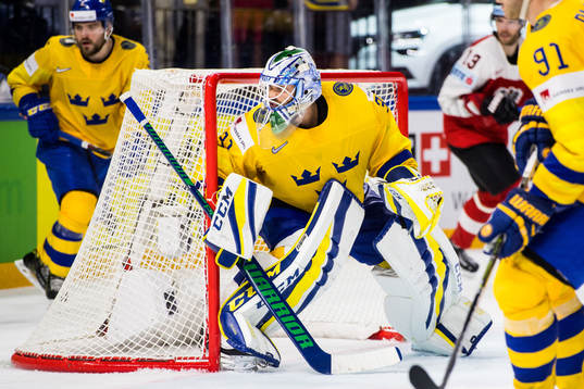 Sveriges målvakt Anders Nilsson
