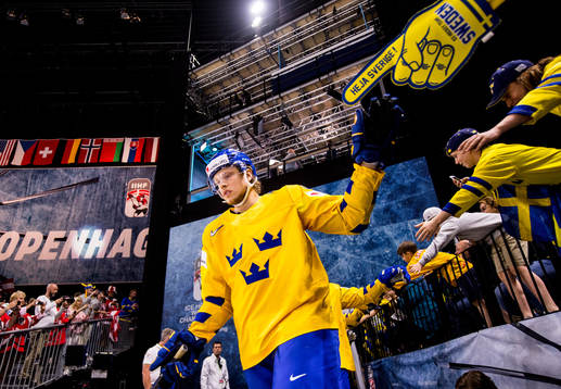 Sveriges Jacob de la Rose gör entré
