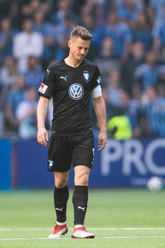 Malmö FFs Markus Rosenberg deppar