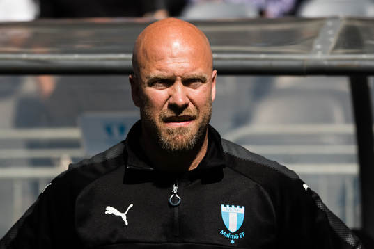Malmö FFs assisterande tränare Olof Persson innan finalen
