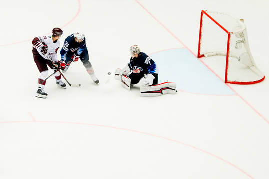 Mikelis Redlihs of Latvia, Colin White of USA and