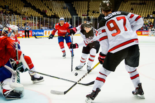 Ryan Nugent-Hopkins of Canada