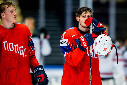 Christian Bull and Thomas Valkvæ Olsen of Norway look