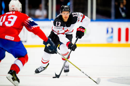 Matt Barzal of Canada