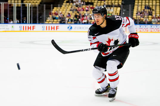 Matt Barzal of Canada