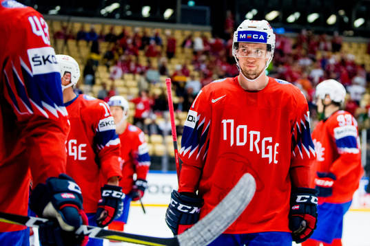 Stefan Espeland of Norway looks dejected