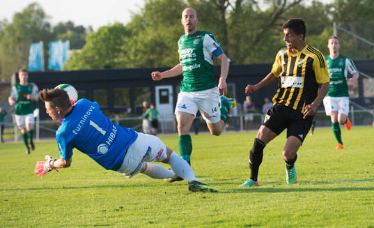 IFK Hässleholms Waed Shaif i matchen i division 2 mellan