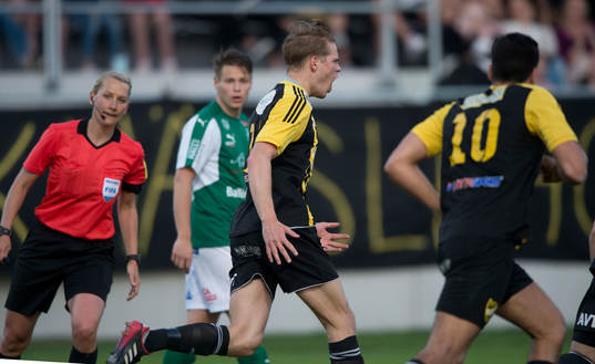 IFK Hässleholms Filip Ranmo har kvitterat i matchen i