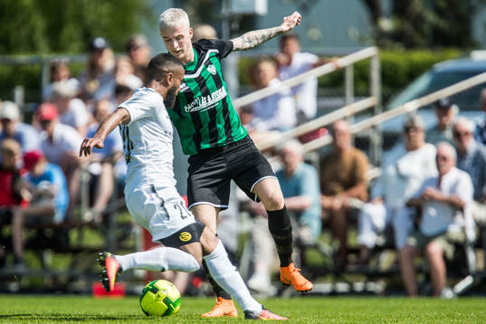 Hittarps Kamal Barny och Högaborgs Måns Herrmann