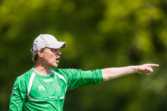 Högaborgs tränare Patrik Sundström