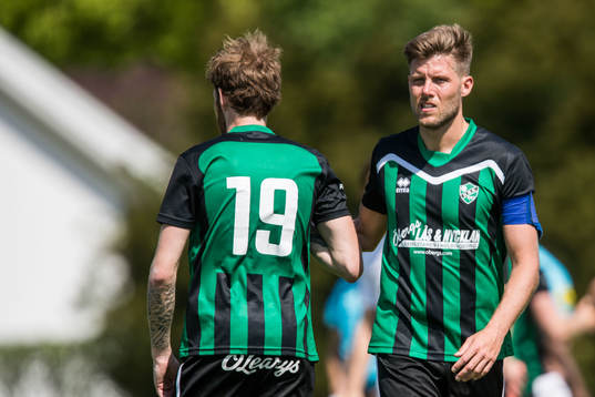Högaborgs Jesper Lernesjö och Matthias Holenstein deppar