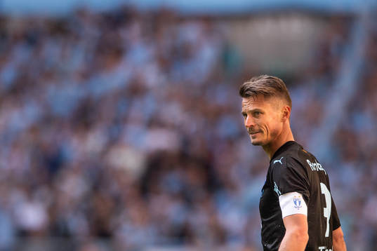 Malmö FFs Markus Rosenberg deppar