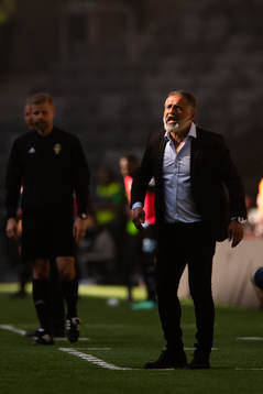 Djurgårdens tränare Özcan Melkemichel