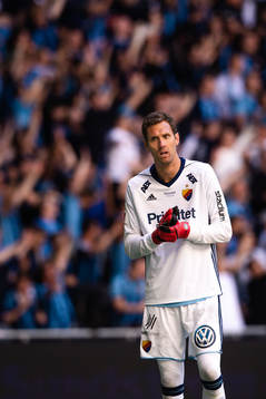 Djurgårdens målvakt Andreas Isaksson