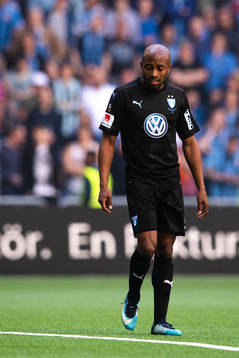 Malmö FFs Fouad Bachirou deppar
