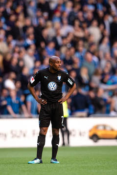 Malmö FFs Fouad Bachirou deppar